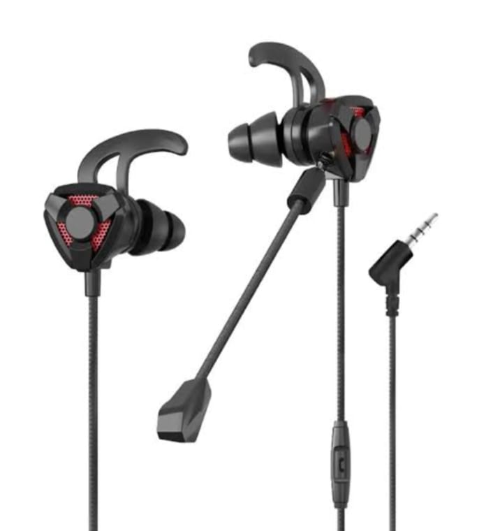 Airox G1 Delta Pro Gaming Dual Mic Earphones Deep Bass