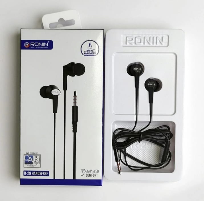 Ronin R-29 HandsFree Noise Cancellation Technology