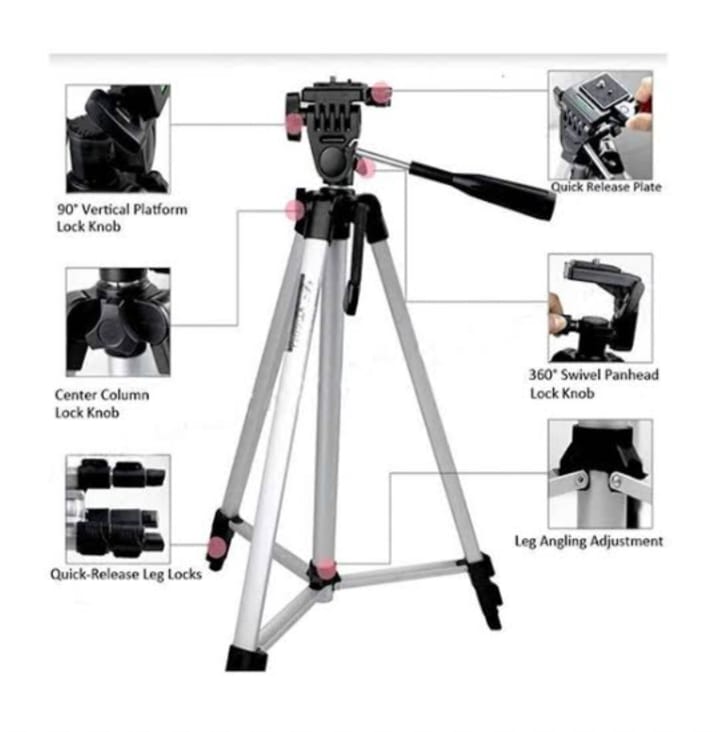 55 Inch Professional Pro 330A Tripod