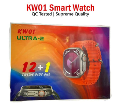 KW01 Ultra 2 Smart Watch straps 12+1 Amoled display