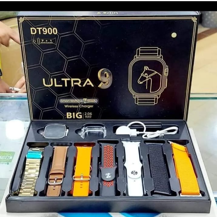 DT900 ULTRA Smart Watch 7 In 1 Straps with Cover