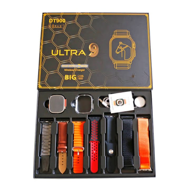 DT900 ULTRA Smart Watch 7 In 1 Straps with Cover