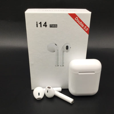 I14 TWS Bluetooth Earbuds 4 hours of playtime on a single charge