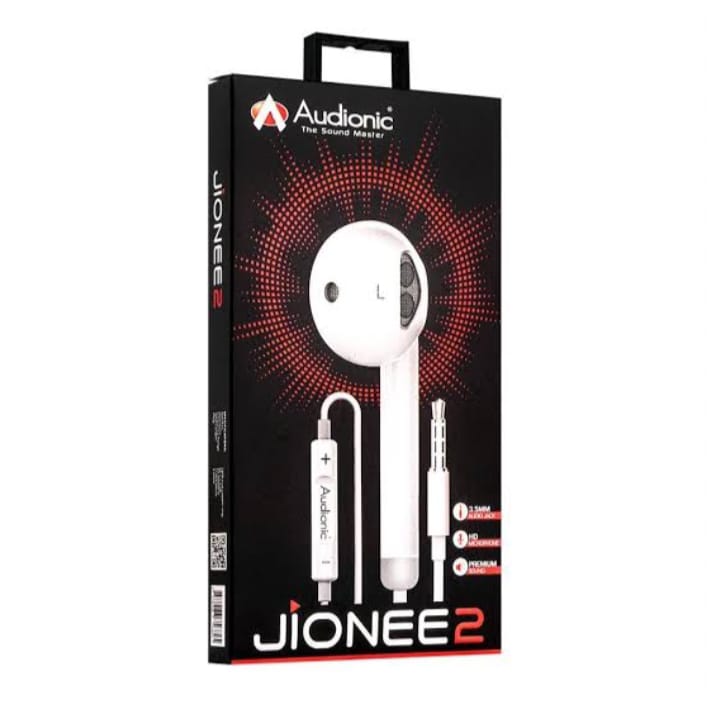 Audionic Jionee 2 Handsfree Secure and Comfortable Fit Crystal-Clear Audio