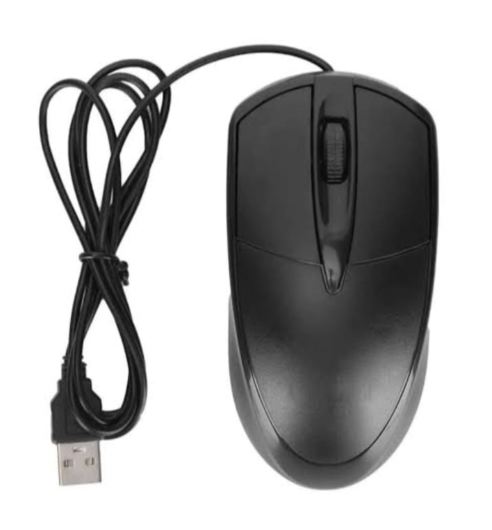 HP Wired Optical Mouse S2 High-Precision Optical Sensor