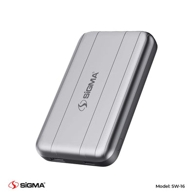 Sigma Wireless Power Bank 10000mAh SW16