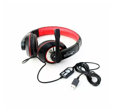 Jedel USB Stereo Gaming Headset with Microphone Built-in Noise-Canceling