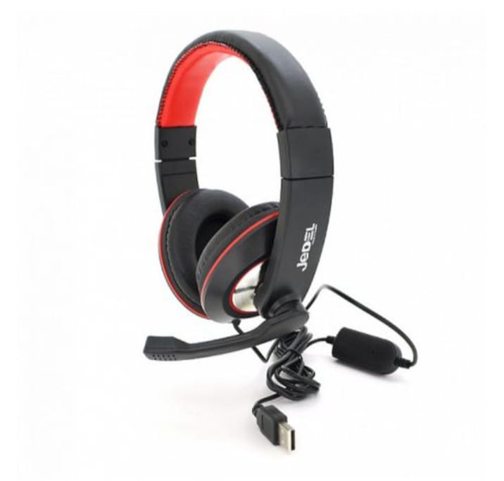 Jedel USB Stereo Gaming Headset with Microphone Built-in Noise-Canceling