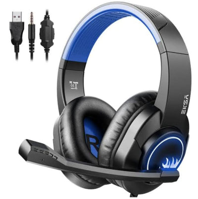 Eksa T8 Gaming Headset Built-in Microphone Designed for Comfort