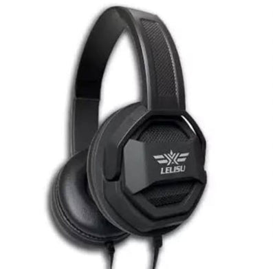 Lelisu LS-802 Wired Headphones Perfect for Music Lovers, Gamers