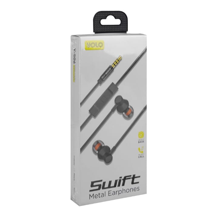 Yolo Swift Metal Earphones Y-506