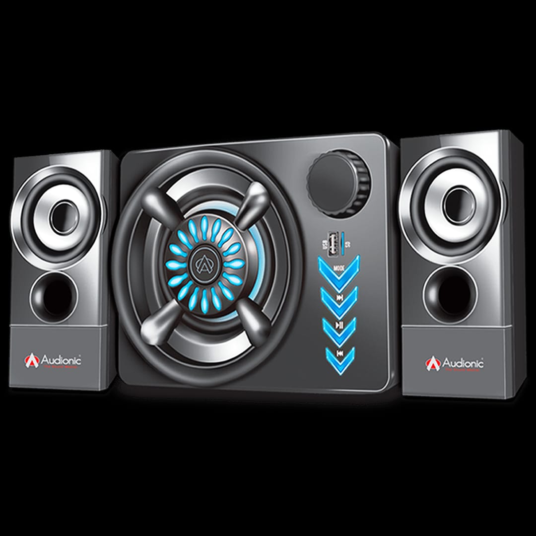 Audionic Max-290 2.1 Bluetooth Speaker Deep Bass Subwoofer