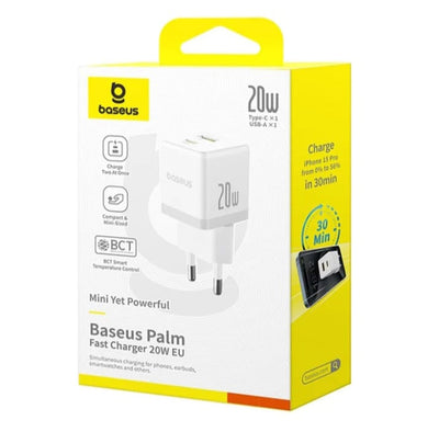 Baseus Palm 20W USB-C Fast Charger Charged Quickly and Safely