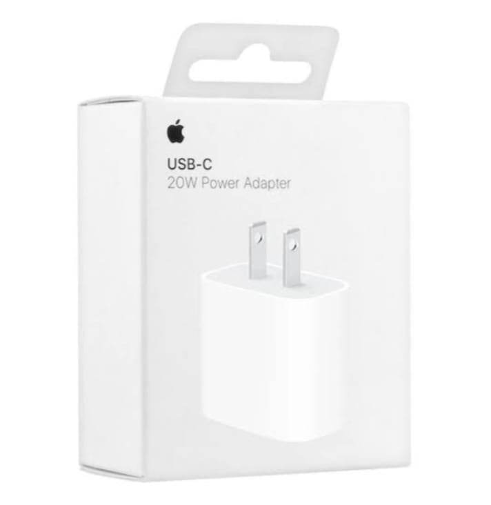 Apple USB-C 20W Power Adapter Perfect for Charging your iPhone, iPad