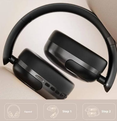 AKZ 29 Over-Ear Foldable Bluetooth Headphones Powerful Bass