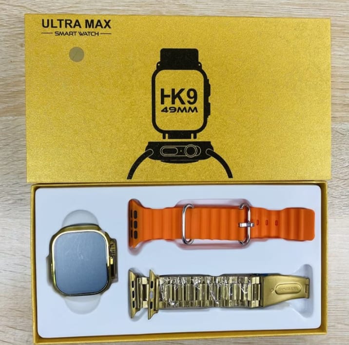 HK 9 Ultra Max Smart Bluetooth Watch Designed for Men and Women