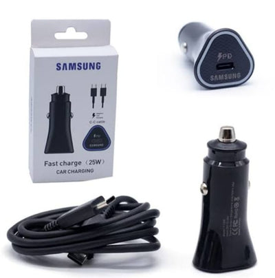 Samsung 25W PD Type C-C Fast Car Charger