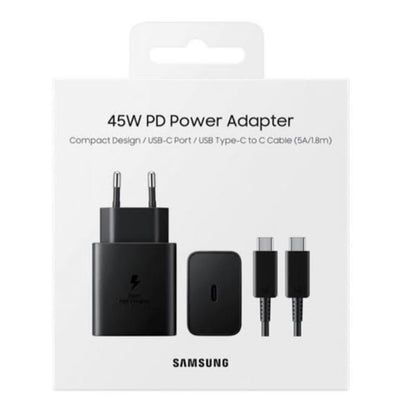 Samsung 45W PD Adapter USB-C to USB-C Cable