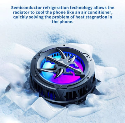 AL-10 Magnetic Phone Radiator Powerful Cooling Fan