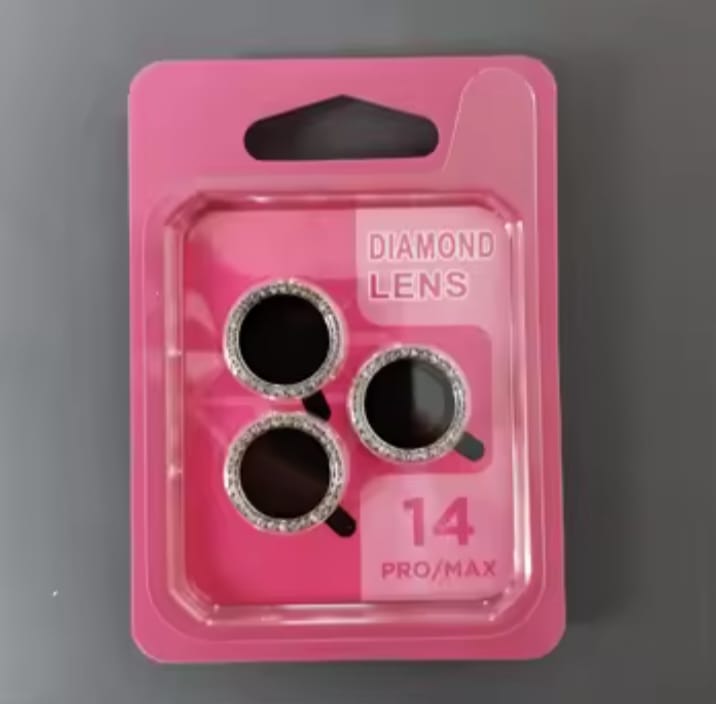 Deep Purple Diamond Lens for iPhone 14 Pro Max,14 Pro