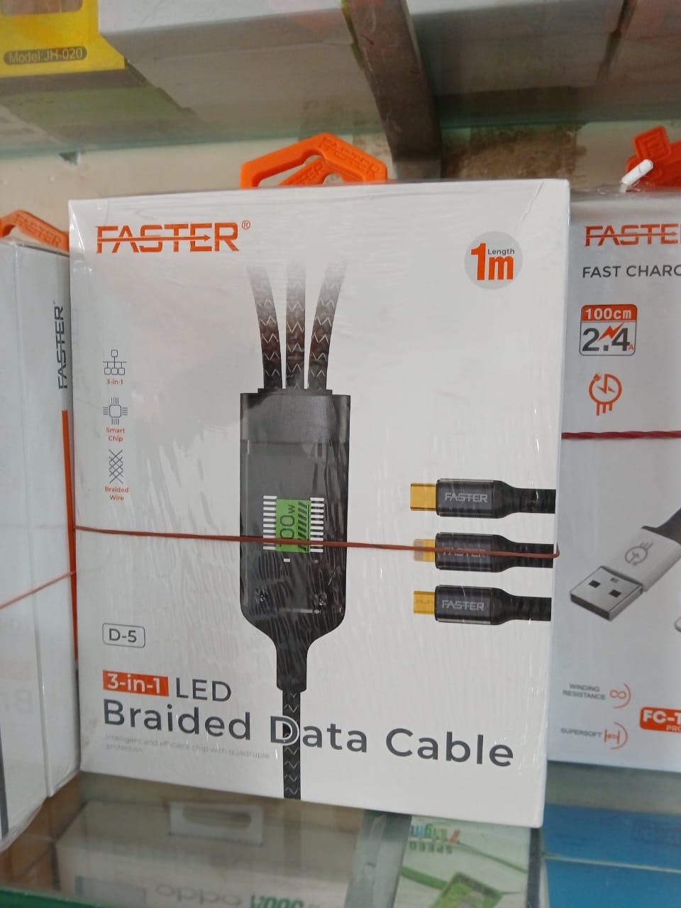 Faster 100W 3-in-1 Fast Charging Cable 12 Month Warranty