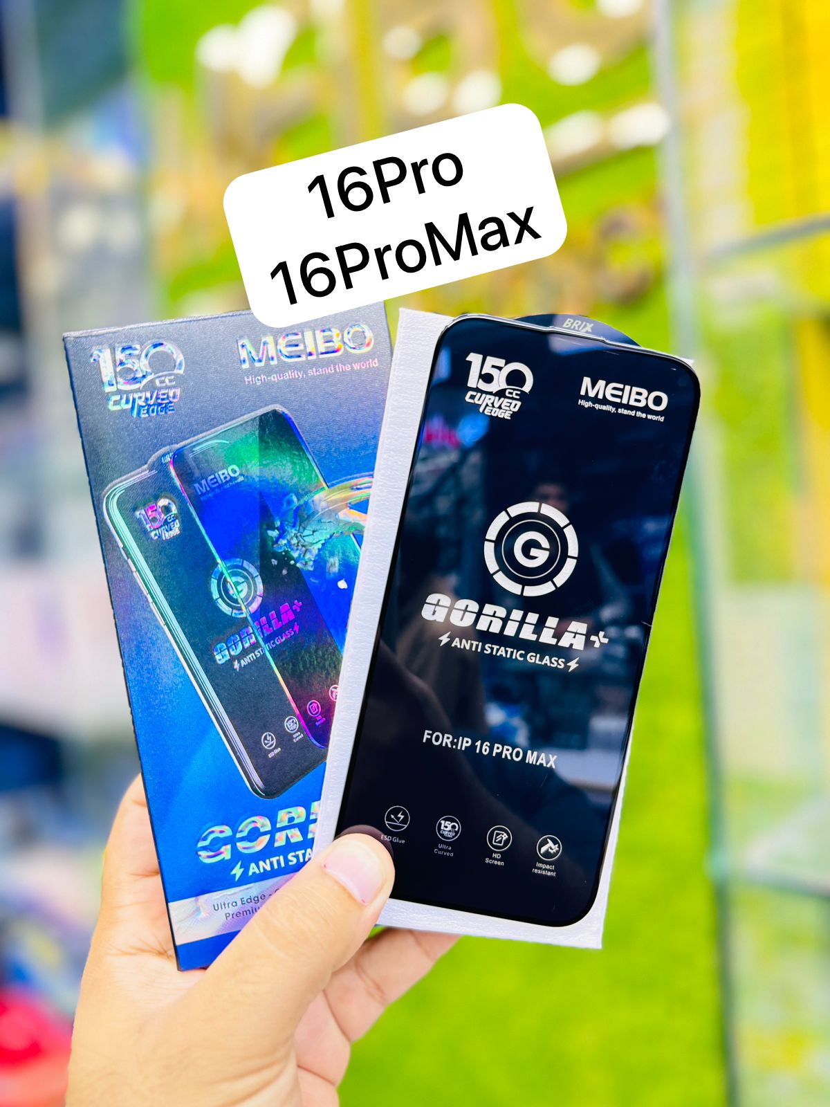 iPhone 16 Pro Max Screen Glass Meibo Premium