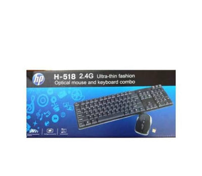 H-518 2.4G Ultra-Thin Wireless Keyboard & Mouse Combo