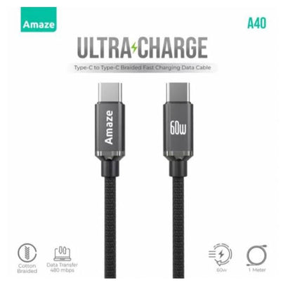 Amaze Swift Charge USB-C to Lightning Cable Fast Charging