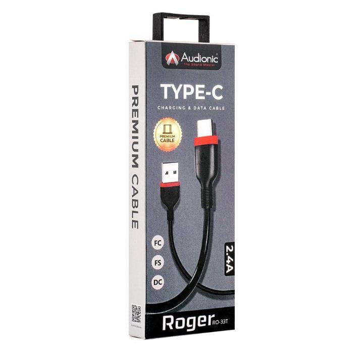 Audionic Type-C Charging & Data Cable 2.4A Roger RO-33T